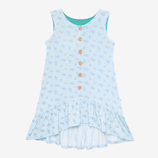 Posh Peanut Grace Henley Sleeveless Hi Low Dress, Posh Peanut, cf-size-4t, cf-type-dress, cf-vendor-posh-peanut, Posh Peanut, Posh Peanut Grace, Posh Peanut Grace Henley Sleeveless Hi Low Dre