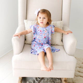 Posh Peanut Samantha Basic Ruffled Capsleeve Hi Low Dress, Posh Peanut, Posh Peanut, Posh Peanut Basic Ruffled Capsleeve Hi Low Dress, Posh Peanut Samantha, Posh Peanut Samantha Basic Ruffled