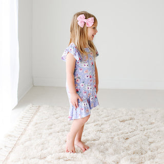 Posh Peanut Samantha Basic Ruffled Capsleeve Hi Low Dress, Posh Peanut, Posh Peanut, Posh Peanut Basic Ruffled Capsleeve Hi Low Dress, Posh Peanut Samantha, Posh Peanut Samantha Basic Ruffled