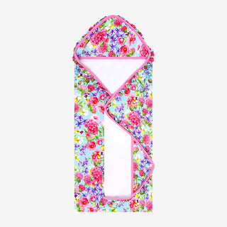 Posh Peanut Hadley Ruffled Hooded Towel, Posh Peanut, Floral, Hadley, Hooded Towel, Posh Peanut, Posh Peanut Hadley, Posh Peanut Hooded Towel, Posh Peanut Ruffled Hooded Towel, Posh Peanut To