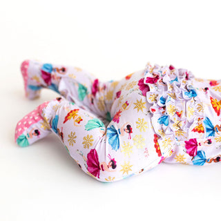Posh Peanut Adalyn Ruffled Zippered Footie, Posh Peanut, Adalyn, Posh Peanut, Posh Peanut Footie, Posh Peanut Footie with Zipper, Posh Peanut Ruffled Zippered Footie, Posh Peanut Zippered Foo