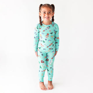 Posh Peanut Fritz L/S Basic Loungewear, Posh Peanut, All Things Holiday, Christmas, Christmas Pajama, Christmas Pajamas, Fritz, Pajama, Pajamas, Posh Peanut, Posh Peanut L/S Basic Loungewear,