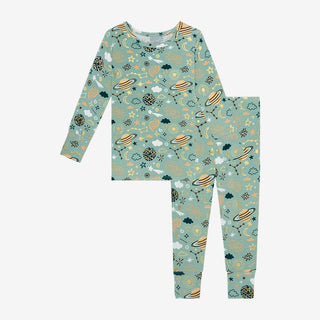 Posh Peanut To The Stars L/S Basic Loungewear, Posh Peanut, Pajama, Pajamas, Posh Peanut, Posh Peanut L/S Basic Loungewear, Posh Peanut Long Sleeve Basic Loungewear, Posh Peanut Loungewear, P