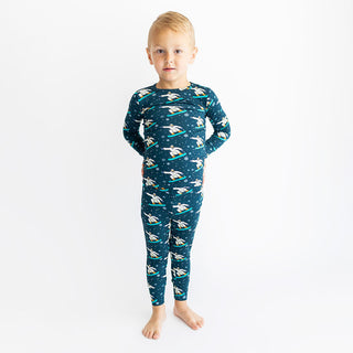 Posh Peanut Yeti L/S Basic Loungewear, Posh Peanut, Pajama, Pajamas, Posh Peanut, Posh Peanut L/S Basic Loungewear, Posh Peanut Long Sleeve Basic Loungewear, Posh Peanut Loungewear, Posh Pean