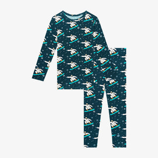 Posh Peanut Yeti L/S Basic Loungewear, Posh Peanut, Pajama, Pajamas, Posh Peanut, Posh Peanut L/S Basic Loungewear, Posh Peanut Long Sleeve Basic Loungewear, Posh Peanut Loungewear, Posh Pean