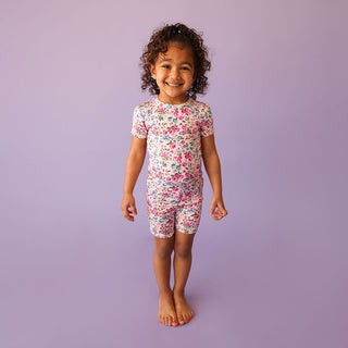 Posh Peanut Pixie Basic Short Sleeve & Short Length Pajama, Posh Peanut, Pajama, Pajamas, Pixie, Posh Peanut, Posh Peanut Basic Loungewear with Shorts, Posh Peanut Loungewear, Posh Peanut Paj