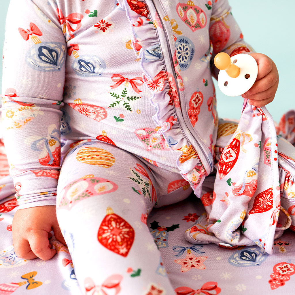 Posh Peanut Holly Patoo & Lovey Set Basically Bows & Bowties