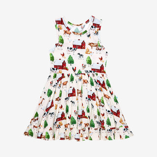 Posh Peanut Nashville Racerback Ruffled Twirl Dress, Posh Peanut, Cap Sleeve Ruffled Twirl Dress, Nashville, Posh Peanut, Posh Peanut Twirl Dress, PPSS23, Racerback Ruffled Twirl Dress, Ruffl