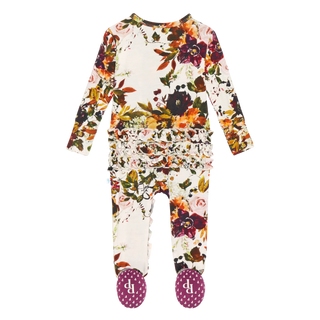 Posh Peanut Corinne Ruffled Zippered Footie, Posh Peanut, Corinne, Corrinne, Posh Peanut, Posh Peanut Corinne, Posh Peanut Corinne Ruffled Zippered Footie, Posh Peanut Corrine, Posh Peanut Fo