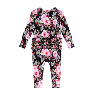 Posh Peanut Milana L/S Ruffled Basic Romper, Posh Peanut, Posh Peanut, Posh Peanut L/S Ruffled Basic Romper, Posh Peanut Milana, Posh Peanut Milana L/S Ruffled Basic Romper, Posh Peanut Retai