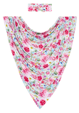 Posh Peanut Alice Swaddle & Headband Set, Posh Peanut, Posh Peanut, Posh Peanut Alice, Posh Peanut Alice Swaddle & Headband Set, Posh Peanut Soring 2020, Posh Peanut Spring 2020, Posh Peanut 