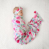 Posh Peanut Alice Swaddle & Headband Set, Posh Peanut, Posh Peanut, Posh Peanut Alice, Posh Peanut Alice Swaddle & Headband Set, Posh Peanut Soring 2020, Posh Peanut Spring 2020, Posh Peanut 