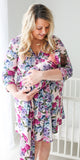 Posh Peanut Monroe Mommy Robe, Posh Peanut, Posh Peanut, Posh Peanut Mommy Robe, Posh Peanut Monroe, Posh Peanut Monroe Mommy Robe, Posh Peanut Robe, PP Mother's Day Sale, PPNOV21SALE, Robe -