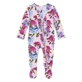 Posh Peanut Monroe Ruffled Zippered Footie, Posh Peanut, Posh Peanut, Posh Peanut Footie, Posh Peanut Footie with Zipper, Posh Peanut Monroe, Posh Peanut Monroe Ruffled Zippered Footie, Posh 