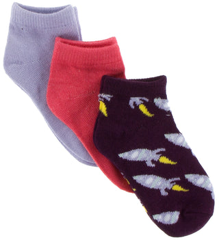 KicKee Pants Low Sock Set - Lilac/Red Ginger/Wine Grapes Rockets, KicKee Pants, cf-size-small-shoe-size-5-5-8-5, cf-type-sock-set, cf-vendor-kickee-pants, CM22, Els PW 5060, KicKee, KicKee Pa