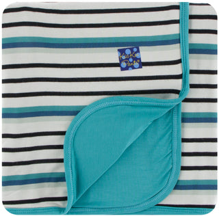KicKee Pants Neptune Stripe Stroller Blanket, KicKee Pants, CM22, KicKee, KicKee Pants, KicKee Pants Astronomy, KicKee Pants Neptune Stripe, KicKee Pants Neptune Stripe Stroller Blanket, KicK