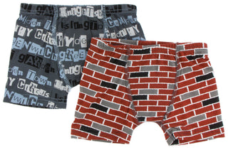 KicKee Pants Stone London Towns & London Brick Boxer Briefs Set, KicKee Pants, Boxer Briefs, Boys Boxer Brief Set, Boys Boxer Briefs Set, CM22, Els PW 8598, KicKee, KicKee London, KicKee Pant