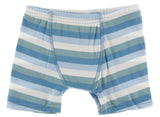 KicKee Pants Oceanography Stripe & Pond Leafy Sea Dragon Boxer Briefs Set, KicKee Pants, Boys Boxer Brief Set, Boys Boxer Briefs Set, Boys Boxers, CM22, Els PW 8598, KicKee, KicKee Boys Boxer