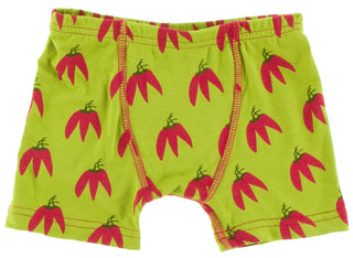 KicKee Pants Seagrass Cactus & Meadow Chili Peppers Boy's Boxer Brief Set, KicKee Pants, Black Friday, Boys Boxer Brief Set, CM22, Cyber Monday, Els PW 8598, KicKee, KicKee Boys Boxer Brief S
