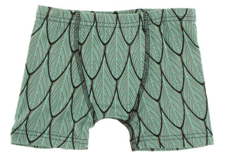 KicKee Pants Natural Midnight Electric Eels & Midnight Feathers Boys Boxer Brief Set, KicKee Pants, Boxer Brief, Boxer Briefs, Boys Boxer Brief Set, Boys Boxer Briefs Set, Boys Boxers, CM22, 