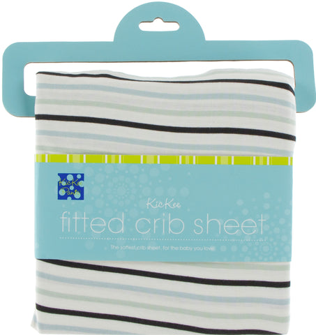 KicKee Pants Tuscan Afternoon Stripe Fitted Crib Sheet, KicKee Pants, CM22, Crib Sheet, Fitted crib Sheet, KicKee, KicKee Crib Sheet, KicKee Pants, KicKee Pants Crib Sheet, KicKee Pants Fitte