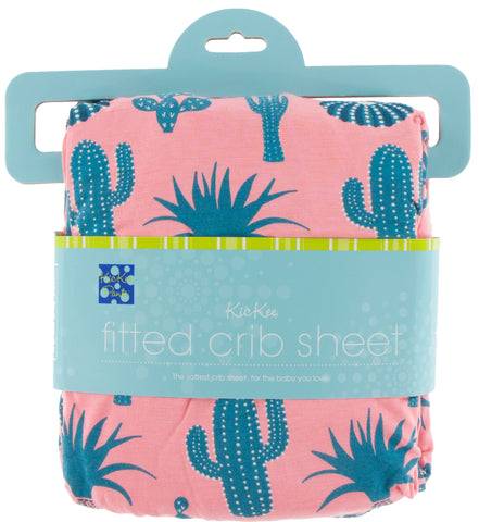 KicKee Pants Strawberry Cactus Fitted Crib Sheet, KicKee Pants, Cancun, CM22, Fitted Crib Sheet, KicKee, KicKee Cancun, KicKee Crib Sheet, KicKee Pants, KicKee Pants Cancun, KicKee Pants Fitt