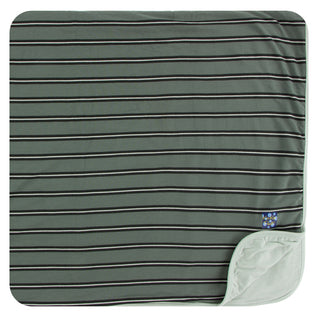 KicKee Pants Succulent Kenya Stripe Toddler Blanket, KicKee Pants, CM22, Kenya, KicKee, KicKee Pants, KicKee Pants Kenya, KicKee Pants Kenya Collection, KicKee Pants Succulent Kenya Stripe, K