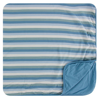 KicKee Pants Oceanography Stripe Toddler Blanket, KicKee Pants, CM22, KicKee, KicKee Oceanography, KicKee Pants, KicKee Pants Oceanography, KicKee Pants Oceanography Stripe, KicKee Pants Ocea