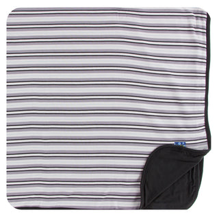 KicKee Pants India Pure Stripe Toddler Blanket, Kickee Pants, Black Friday, CM22, Cyber Monday, Els PW 8258, End of Year, End of Year Sale, India Pure Stripe, KicKee, KicKee India, KicKee Pan