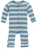 KicKee Pants Oceanography Stripe Coverall with Snaps, KicKee Pants, CM22, Coverall, Els PW 5060, KicKee, KicKee Oceanography, KicKee Pants Coverall, KicKee Pants Coverall with Snaps, KicKee P
