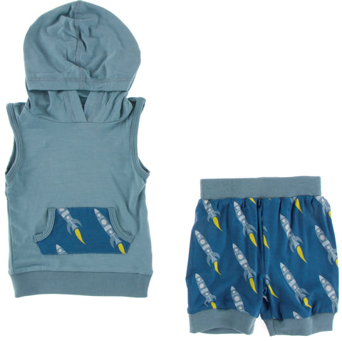 KicKee Pants Twilight Rockets Hoodie Tank Outfit Set, KicKee Pants, cf-size-2t, cf-type-2pc-outfit, cf-vendor-kickee-pants, CM22, Els PW 5060, Hoodie Tank Outfit, KicKee, KicKee Hoodie Tank O