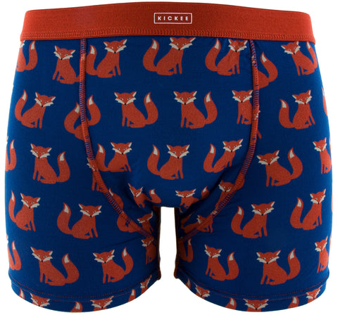 KicKee Pants Navy Fox Men's Boxer Brief, KicKee Pants, Black Friday, Boxer Brief, CM22, Cyber Monday, Els PW 8258, Els PW 8598, End of Year, End of Year Sale, KicKee, KicKee Boxers, KicKee Lo