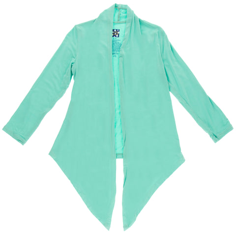 KicKee Pants Solid Glass Girls Open Front Cardigan, KicKee Pants, cf-size-small-6-8, cf-type-cardigan, cf-vendor-kickee-pants, CM22, Els PW 5060, KicKee, KicKee Pants, KicKee Pants Girls Open