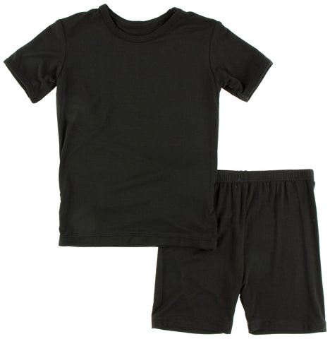 KicKee Pants Solid Zebra S/S Pajama Set with Shorts, KicKee Pants, Botany, CM22, Eat Your Veggies, KicKee, KicKee Botany, KicKee Pants, KicKee Pants Botany, KicKEe Pants Pajama Set, KicKee Pa
