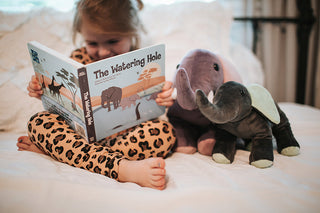 KicKee Pants Plush Elephant - 2 Sizes, KicKee Pants, CM22, KicKee Pants Elderberry Mama Plush Elephant, KicKee Pants Plush, KicKee Pants Plush Elephant, KicKee Pants Stuffed Animal, KicKee Pa
