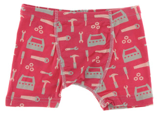 KicKee Pants Flag Red Construction Single Boxer Brief, KicKee Pants, Boxer Brief, Boxer Briefs, Boys Boxers, CM22, Els PW 8598, Everyday Heroes, KicKee, KicKee Boxer Brief, KicKee Boxers, Kic