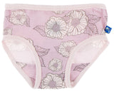 KicKee Pants Sweet Pea Poppies & Macaroon Chandelier Girls Underwear Set, KicKee Pants, CM22, Els PW 8598, Girls Underwear, KicKee, KicKee Pants, KicKee Pants Macaroon Chandelier, KicKee Pant