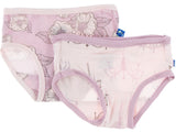 KicKee Pants Sweet Pea Poppies & Macaroon Chandelier Girls Underwear Set, KicKee Pants, CM22, Els PW 8598, Girls Underwear, KicKee, KicKee Pants, KicKee Pants Macaroon Chandelier, KicKee Pant