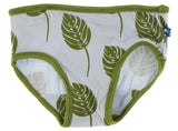 KicKee Pants Dew Philodendron & Navy Cornflower Bee Girls Underwear Set, KicKee Pants, Botany, CM22, Els PW 8598, KicKee, KicKee Botany, KicKee Pants, KicKee Pants Botany, KicKee Pants Dew Ph