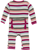 KicKee Pants Geology Stripe Coverall with Zipper, KicKee Pants, Black Friday, CM22, Coverall, Coverall with Zipper, Cyber Monday, Els PW 5060, Els PW 8258, End of Year, End of Year Sale, Geol