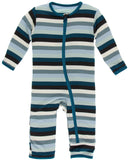 KicKee Pants Meteorology Stripe Coverall with Zipper, KicKee Pants, Black Friday, CM22, Coverall, Coverall with Zipper, Cyber Monday, Els PW 8258, End of Year, End of Year Sale, KicKee, KicKe