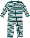 KicKee Pants Multi Stripe Agriculture Coverall with Zipper, KicKee Pants, CM22, Coverall, Coverall with Zipper, Coveralls, Fitted Coverall, KciKee Coverall, KicKee, KicKee Agriculture, KicKee