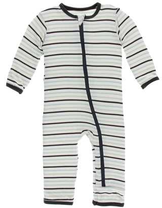 KicKee Pants Tuscan Afternoon Stripe Coverall with Zipper, KicKee Pants, Black Friday, CM22, Coverall, Coverall with Zipper, Cyber Monday, Els PW 8258, End of Year, End of Year Sale, KicKee, 