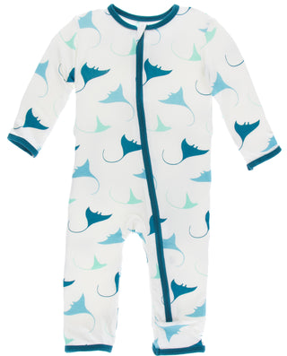 KicKee Pants Natural Manta Ray Coverall with Zipper, KicKee Pants, Black Friday, CM22, Coverall with Zipper, Cyber Monday, Els PW 5060, Els PW 8258, End of Year, End of Year Sale, KicKee, Kic