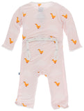 KicKee Pants Macaroon Puddle Duck Muffin Ruffle Coverall with Zipper, KicKee Pants, Black Friday, CM22, Coverall with Zipper, Cyber Monday, Els PW 8258, End of Year, End of Year Sale, KicKee,