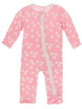 KicKee Pants Lotus Sand Dollar Muffin Ruffle Coverall with Zipper, KicKee Pants, CM22, Coverall, Coverall with Zipper, KicKee, KicKee Oceanography, KicKee Pants, KicKee Pants Coverall, KicKee