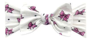 Baby Bling I Like Big Bows Printed Knot Headband *Basically Bows & Bowties EXCLUSIVE*, Baby Bling, Baby Bling, Baby Bling big Bows, Baby Bling Bows, Baby Bling Bows headband, Baby Bling Colla