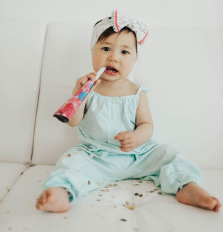 Baby Bling Birthday '19 Trimmed Printed Knot Headband, Baby Bling, Baby Bling, Baby Bling Birthday, Baby Bling Birthday '19 Trimmed Printed Knot Headband, Baby Bling Birthday Bow, Baby Bling 