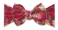 Baby Bling Burgundy Floral Printed Knot Headband, Baby Bling, Baby Baby Bling Headbands, Baby Bling, Baby Bling Burgundy Floral, Baby Bling Burgundy Floral Printed Knot Headband, Baby Bling H
