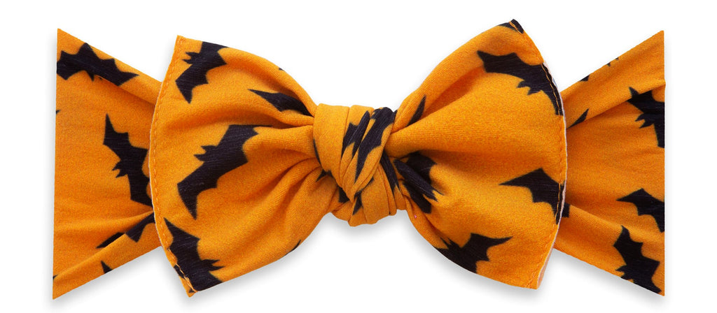 Baby Bling Freakin' Bats Printed Knot Headband – Basically Bows & Bowties